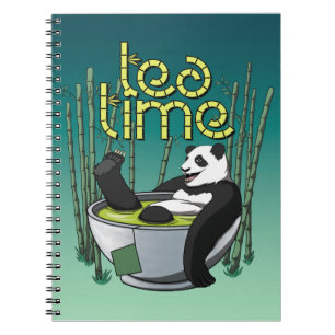 Carnet Tea Time Panda