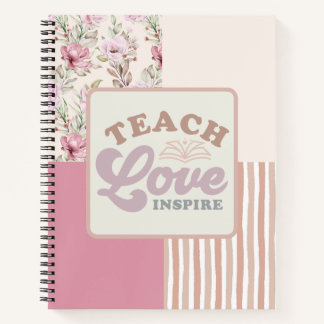 Carnet Teach Love Inspire