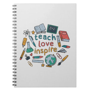 Carnet Teach Love Inspire
