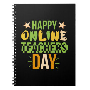 Carnet Teacher Art Happy Online Teacher Day