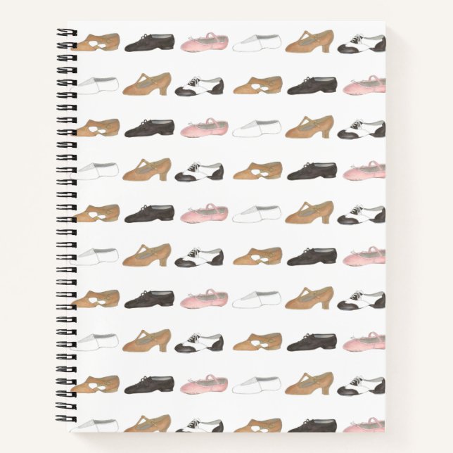 Carnet Teacher de danse personnalisée Ballet Tap Jazz Lyr (Devant)