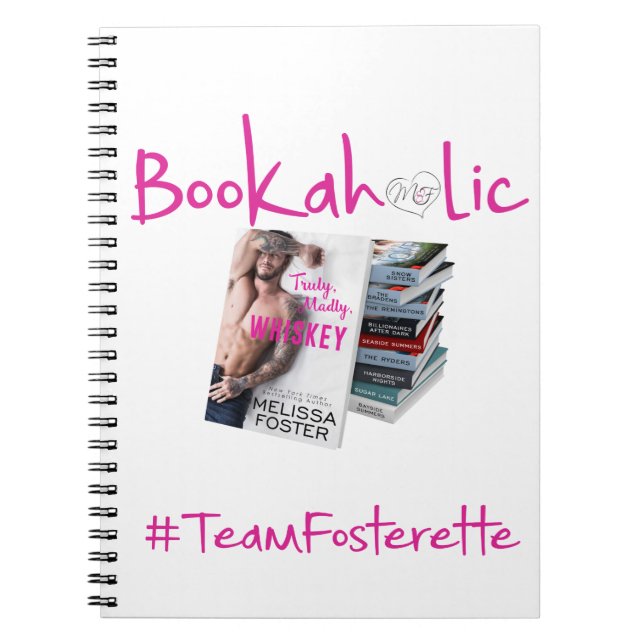 Carnet #TeamFosterette Bookaholic 6.5" x 8.75" Notebook (Devant)