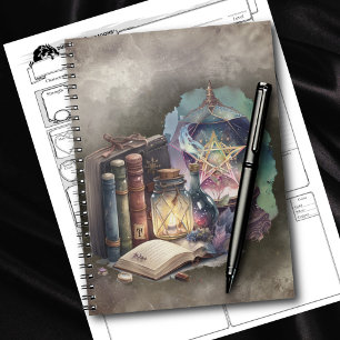 Carnet Técherie   Tomes du Spellbook Pastel et boule de c