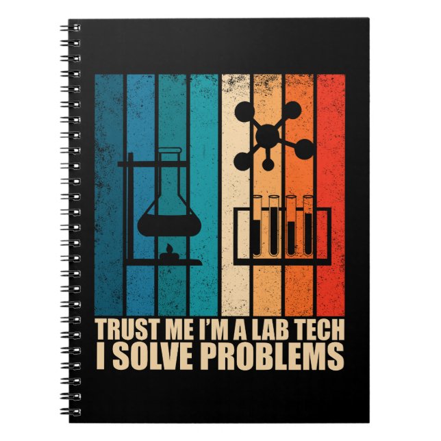 Carnet Technicien de laboratoire de technologie de labora (Devant)