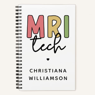 Carnet Technologie IRM de nom personnalisé Cadeaux de t