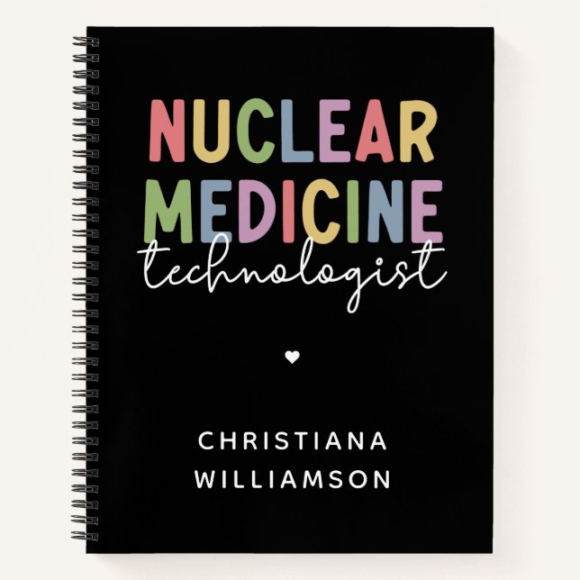 Carnet Technologue en médecine nucléaire sur mesure CNMT  (Devant)