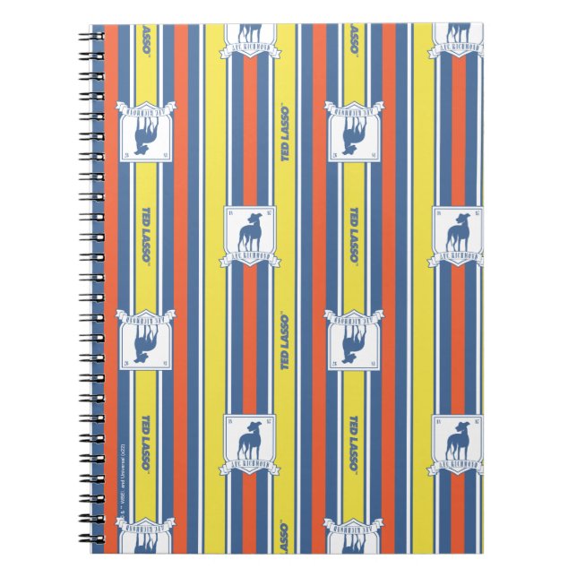 Carnet Ted Lasso | AFC Richmond Logo Motif de bande (Devant)