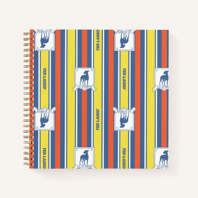 Carnet Ted Lasso | AFC Richmond Logo Motif de bande (Devant)