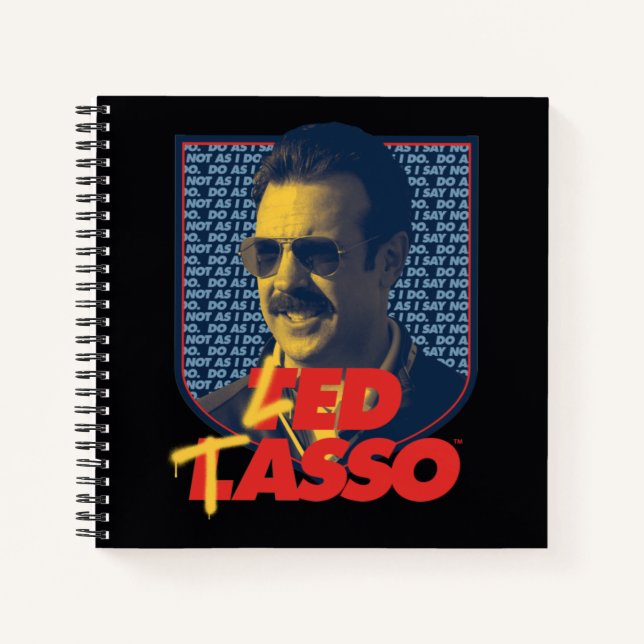 Carnet Ted Lasso | Insigne Led Tasso (Devant)