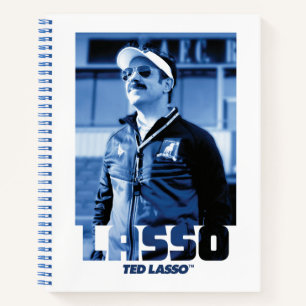 Carnet Ted Lasso Lasso Photo Portrait Graphique