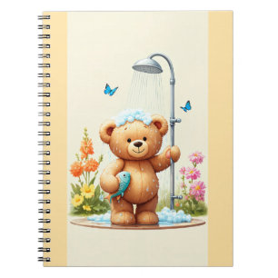 Carnet Teddy Bear Shower