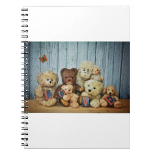 Carnet Teddy mit Freunde