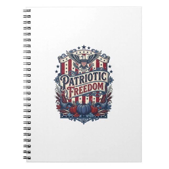 Carnet Tee-shirt graphique vectoriel de récolte automnale (Devant)