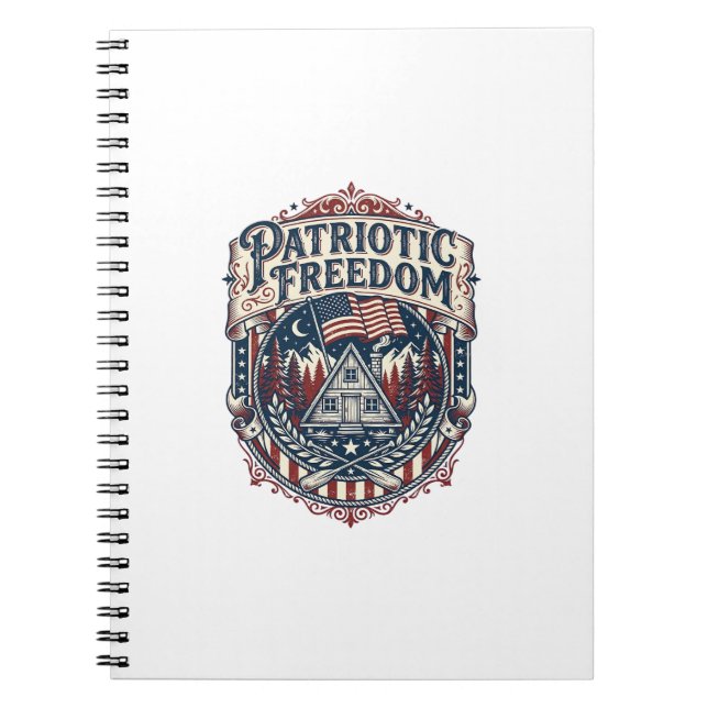 Carnet Tee-shirt graphique vectoriel week-end cabine patr (Devant)