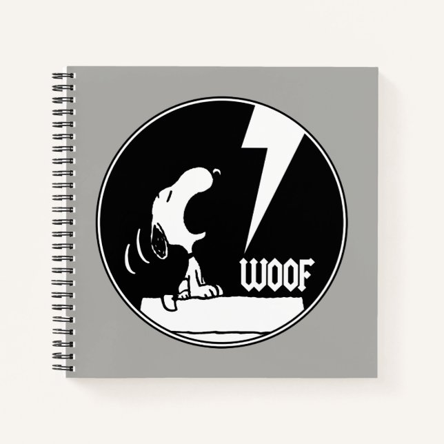 Carnet Tee - shirt | Snoopy Howling (Devant)
