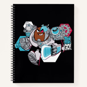 Carnet Teen Titans Go!   Graphique de l’arsenal de Cyborg