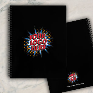 Carnet Téléchargement du logo personnalisé / site Web - N