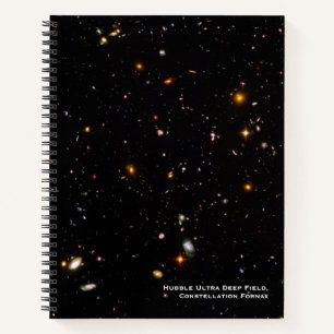 Carnet Télescope Hubble Ultra Deep Field Galaxies Photo
