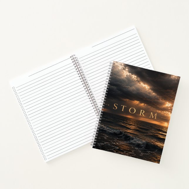 Carnet Tempête - Eaux Profondes (Intérieur)