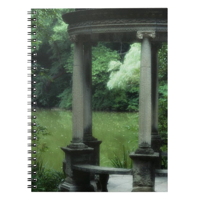 Carnet Temple de l'amour aux vieux jardins de Westbury (Devant)