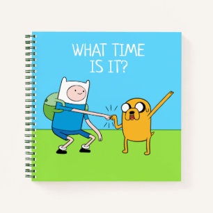 Carnet Temps d'aventure Finn & Jake Fist Bump