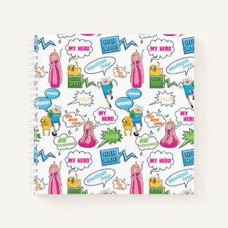 Carnet Temps d'aventure | Motif d'appel de caractères