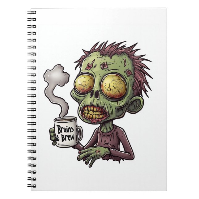 Carnet  Temps de café zombie (Devant)