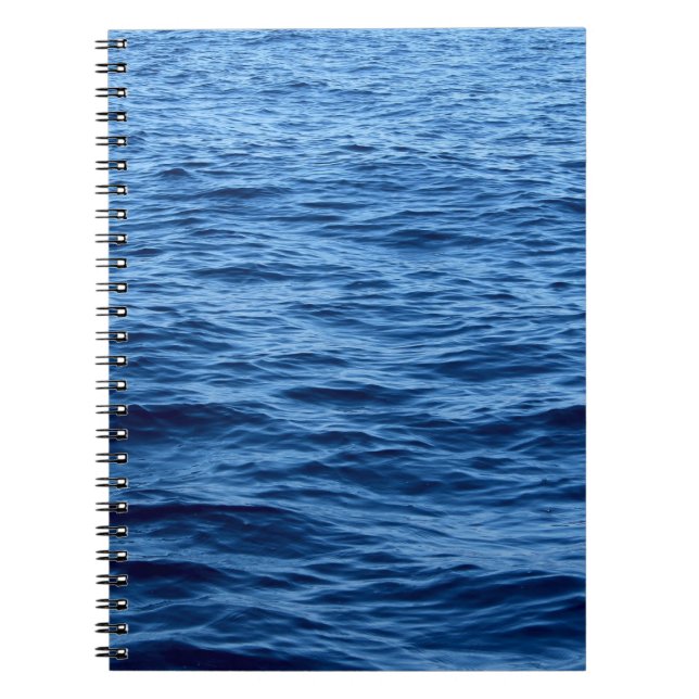 Carnet Temps écoulé photographie du plan d'eau (Devant)