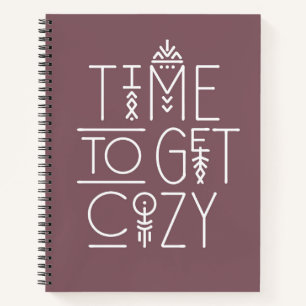 Carnet Temps moderne pour obtenir un design confortable