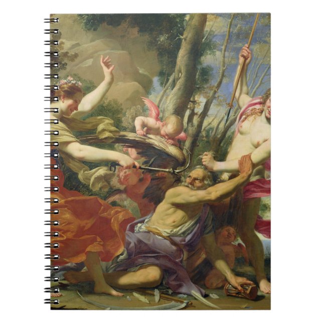 Carnet Temps surmonté par la jeunesse et la beauté (Devant)
