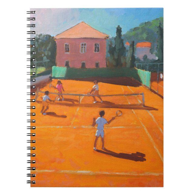 Carnet Tennis de cour d'argile Lapad Croatie 2012 (Devant)