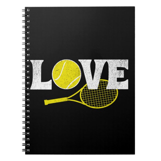 Carnet Tennis Love (Devant)