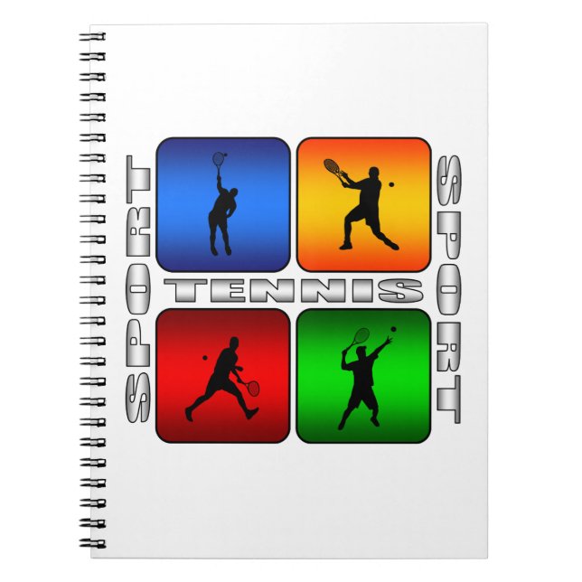 Carnet Tennis Spectaculaire (Masculin) (Devant)