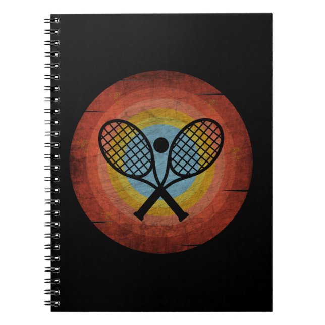 CARNET TENNIS VINTAGE (Devant)