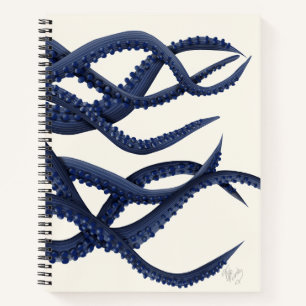 Carnet Tentacles géants de pieuvre