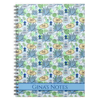 Carnet Tequila Drinker Blue Agave Plantes et Sombreros