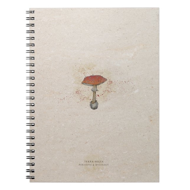 Carnet Terra Solta - Foraging & Mycology - notebook (Devant)