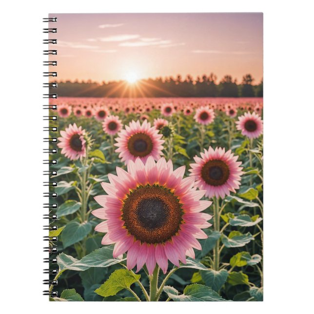 Carnet Terrain rose (Devant)