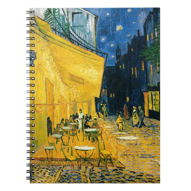 Carnet Terrasse de café de Vincent van Gogh |, Place du (Devant)