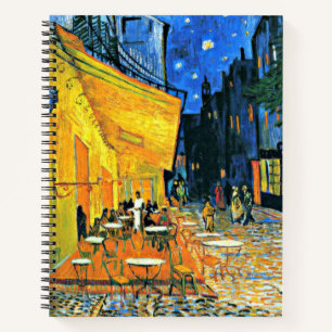 Carnet Terrasse du Café par Vincent van Gogh,
