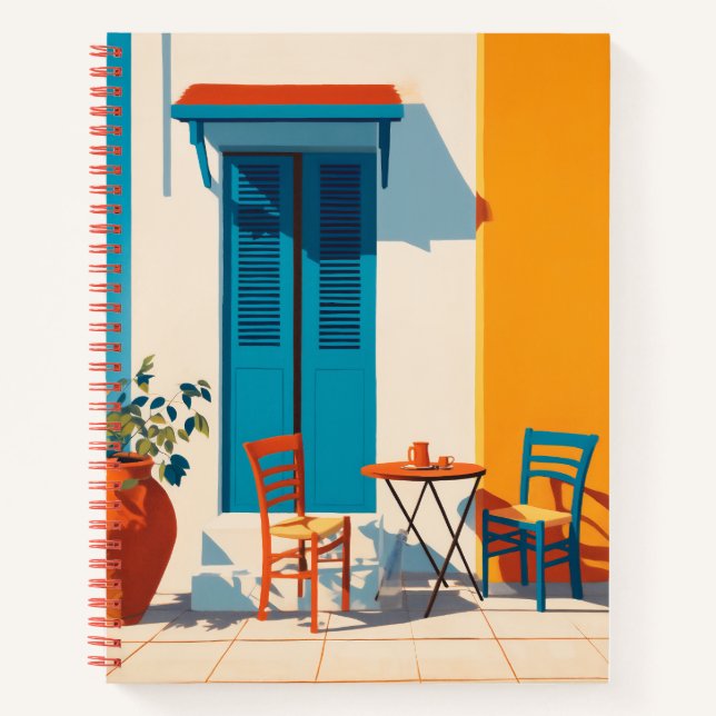 Carnet Terrasse méditerranéenne Bliss (Devant)