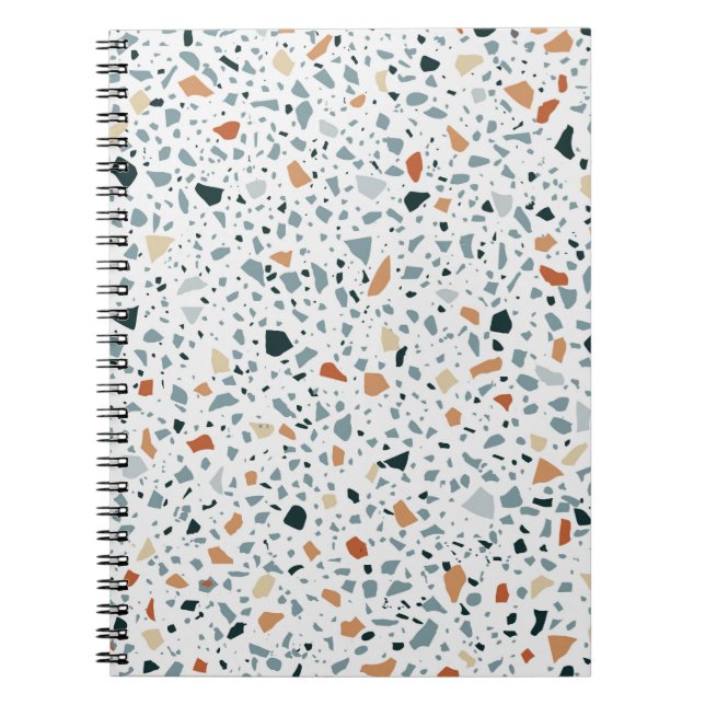 Carnet Terrazzo sol marbre sans soudure patter artisanal (Devant)
