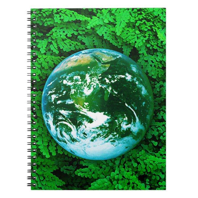 Carnet Terre verte - conscience écologique (Devant)