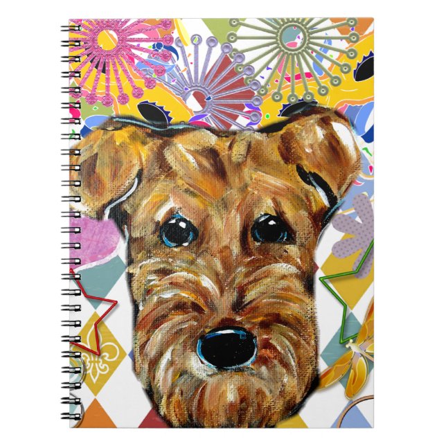 CARNET TERRIER AIRDALÉ (Devant)
