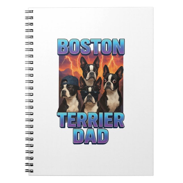 Carnet Terrier de Boston (Devant)