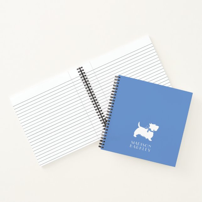 Carnet Térrier Écossais Chiots Toutou Écossais Scotty (Intérieur)