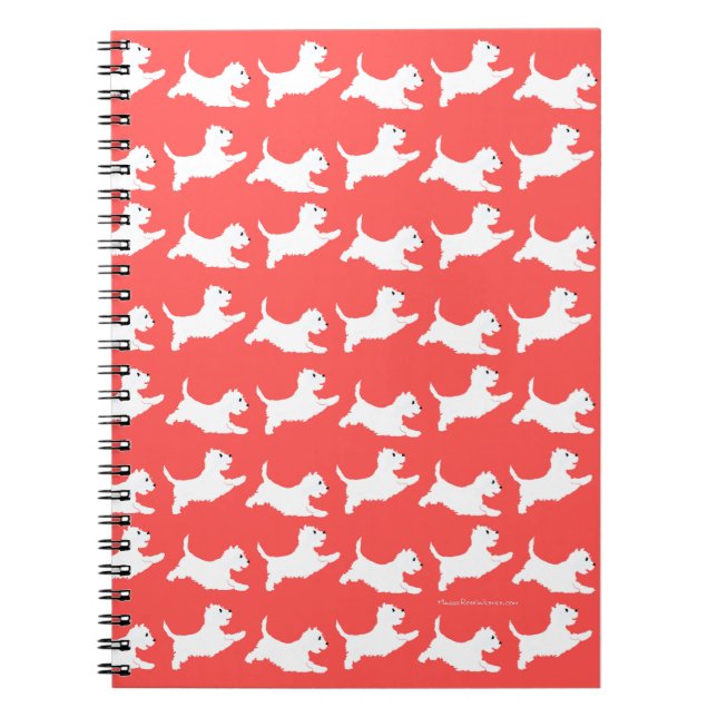 Carnet Terriers West Highland White (Devant)