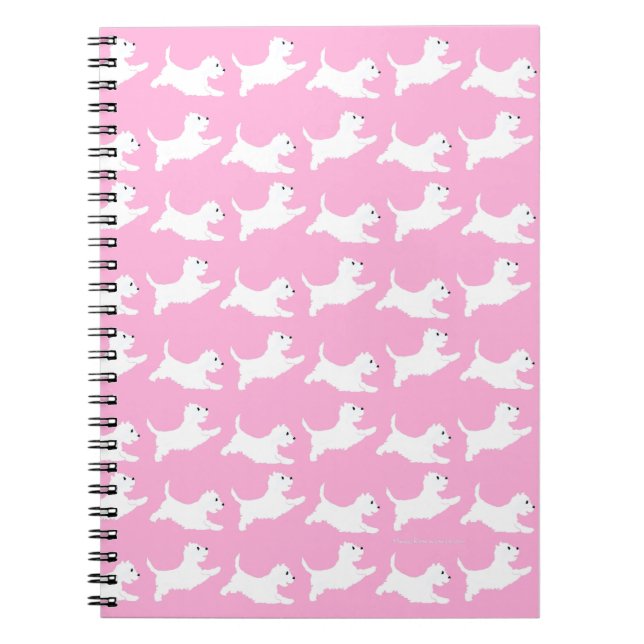 Carnet Terriers West Highland White (Devant)