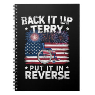 Carnet Terry Recule Mets-le En Marche Arrière Feux D'arti