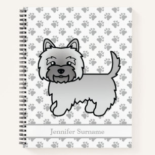 Carnet Tervueren Cairn Terrier Mignon Chien de Dessin Ani